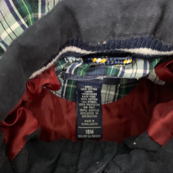 Boys blue coat by OshKosh is in excellent condition. Size 18 months - Picture 8 of 10